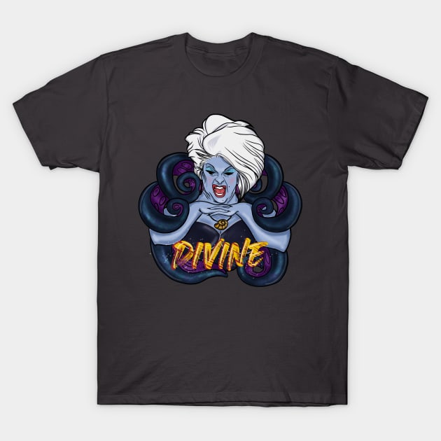 Divine... the sea witch T-Shirt by Camp David